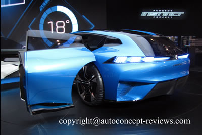 Peugeot Instinct Plug in Hybrid Self Driving Concept 